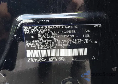 2018 Toyota Rav4 Se from USA, damaged, VIN 2T3JFREV2JW760391